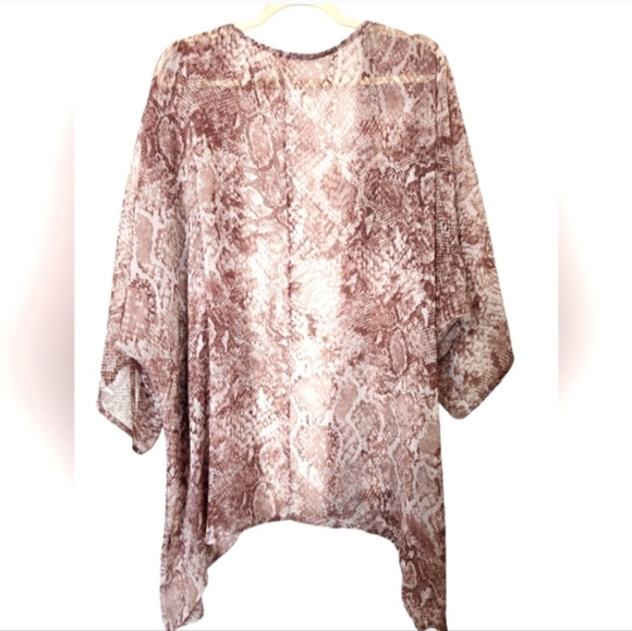 Sheer Chiffon Cardigan - Picture 3 of 4